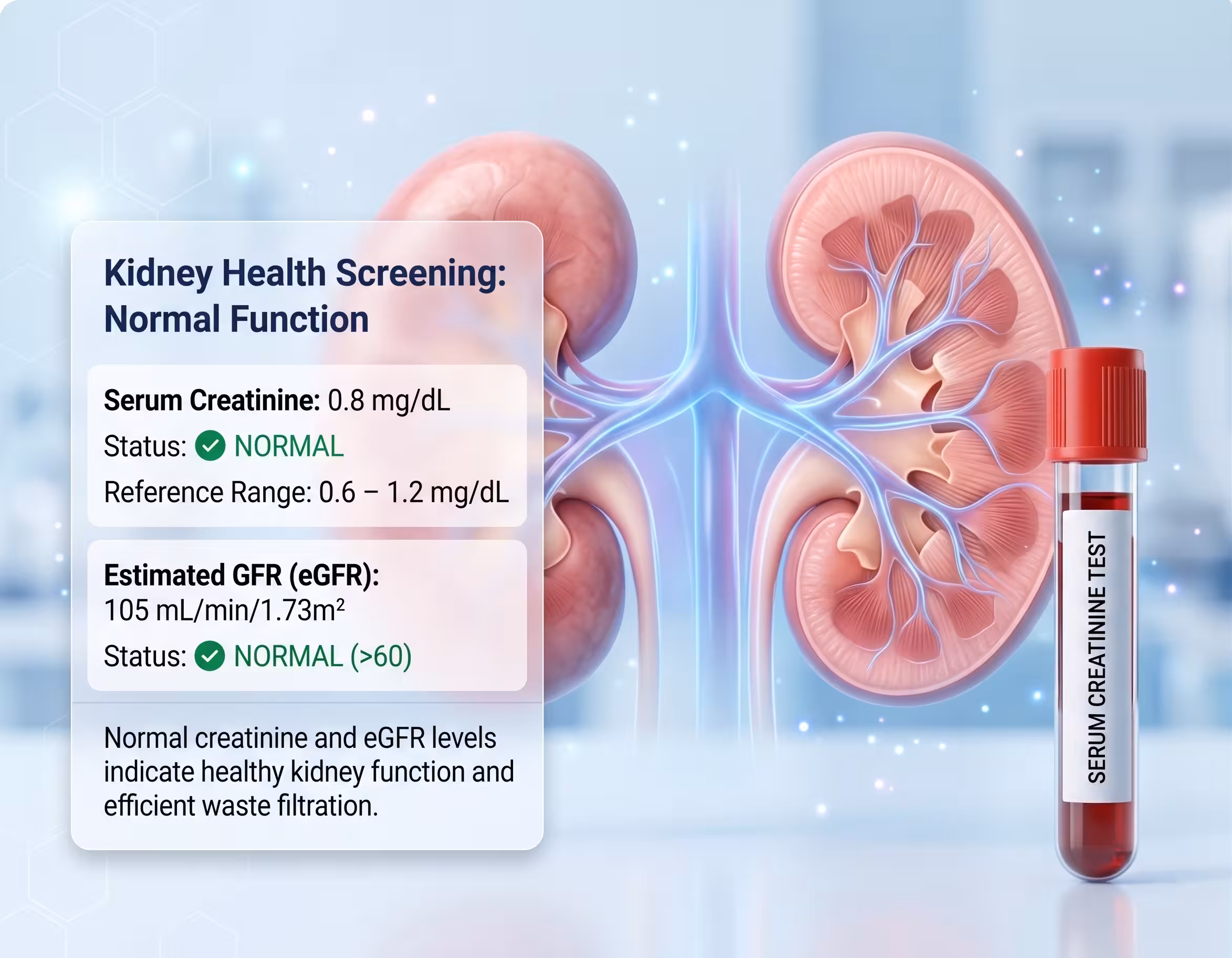 normal kidney creatinine level